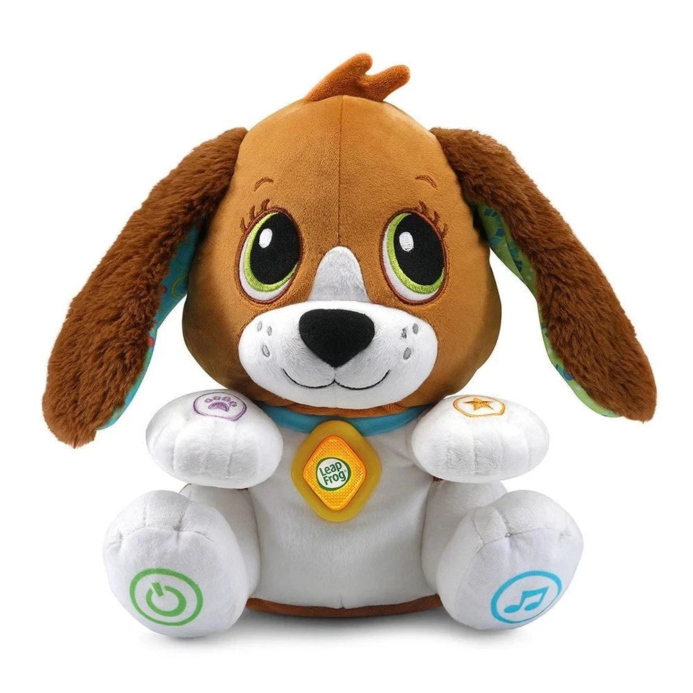 LeapFrog Speak and Learn Puppy - Interactive Educational Soft Plush Dog