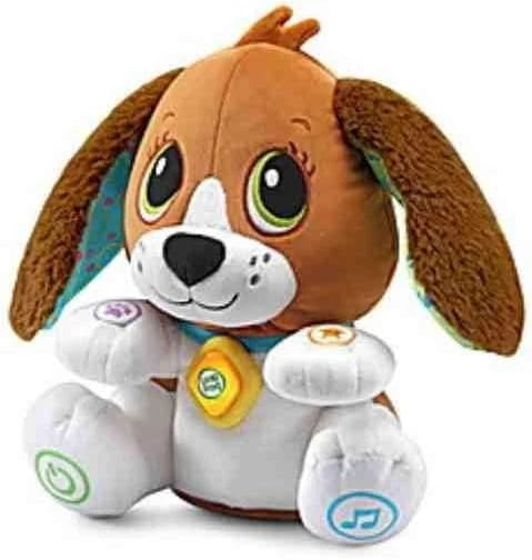 LeapFrog Speak and Learn Puppy - Interactive Educational Soft Plush Dog