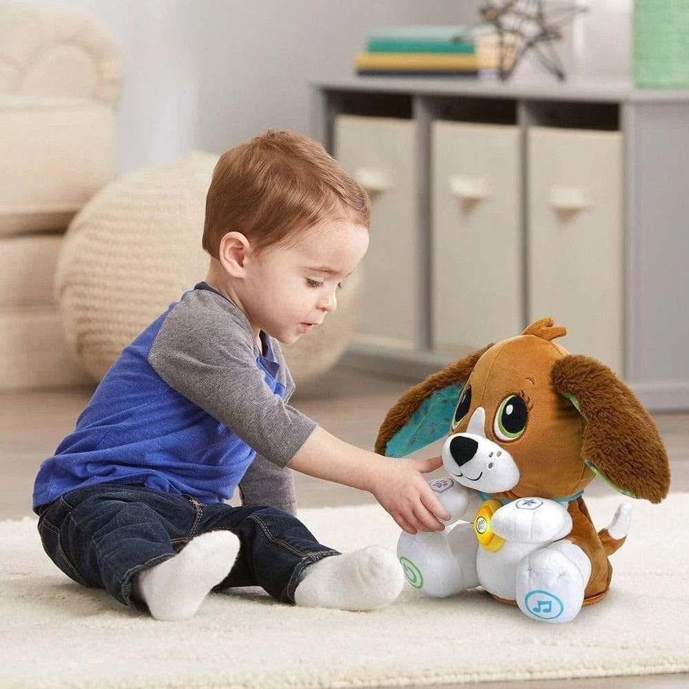LeapFrog Speak and Learn Puppy - Interactive Educational Soft Plush Dog