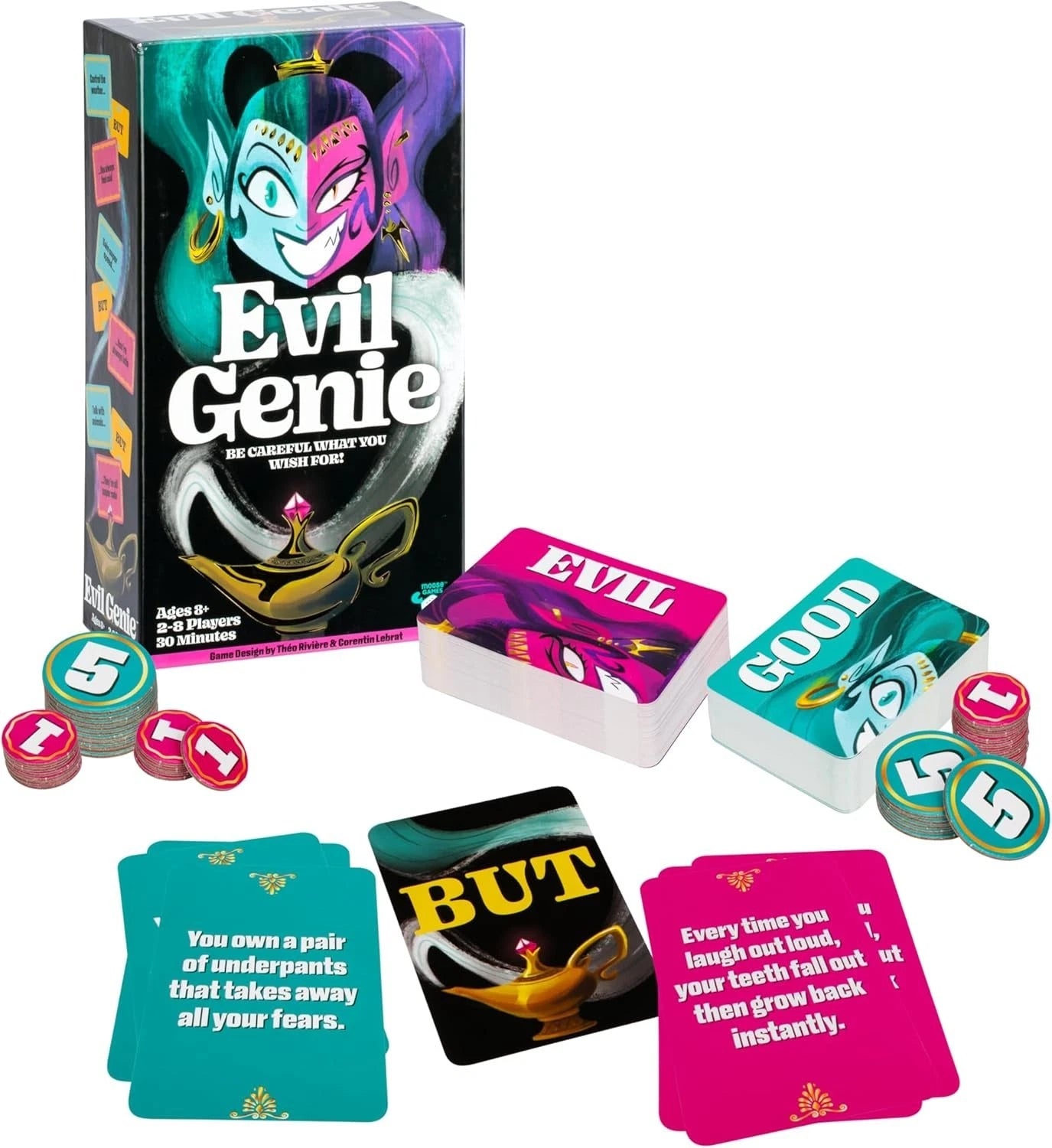 Moose Games - Evil Genie Card Game