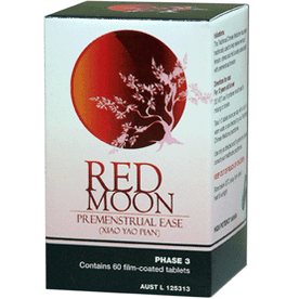 Cathay Herbal - Red Moon : Premenstrual Ease (Bupleurum & Dang Gui Combination) (Xiao Yao Pian)