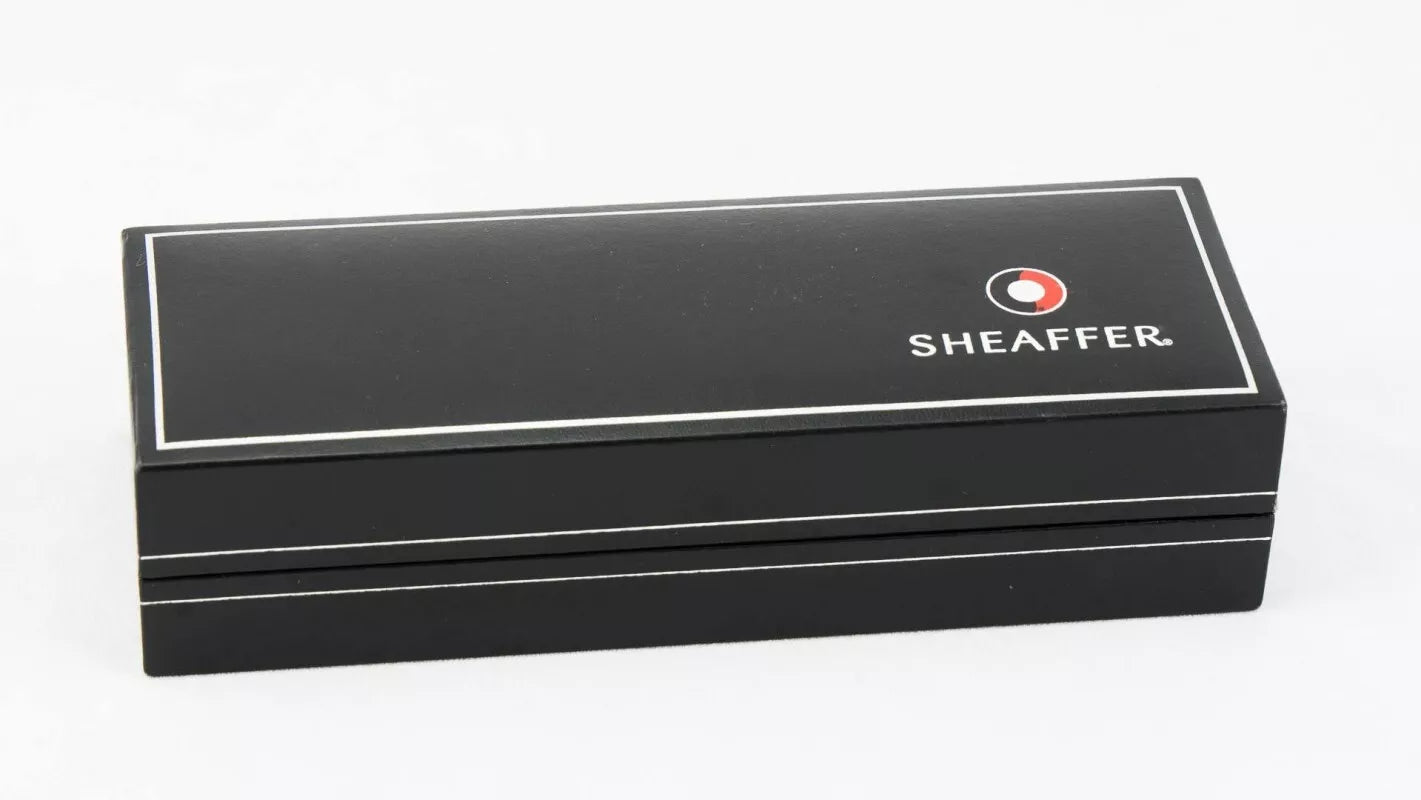 Sheaffer 300, Glossy Black, Chrome Plate Trim, Ballpoint