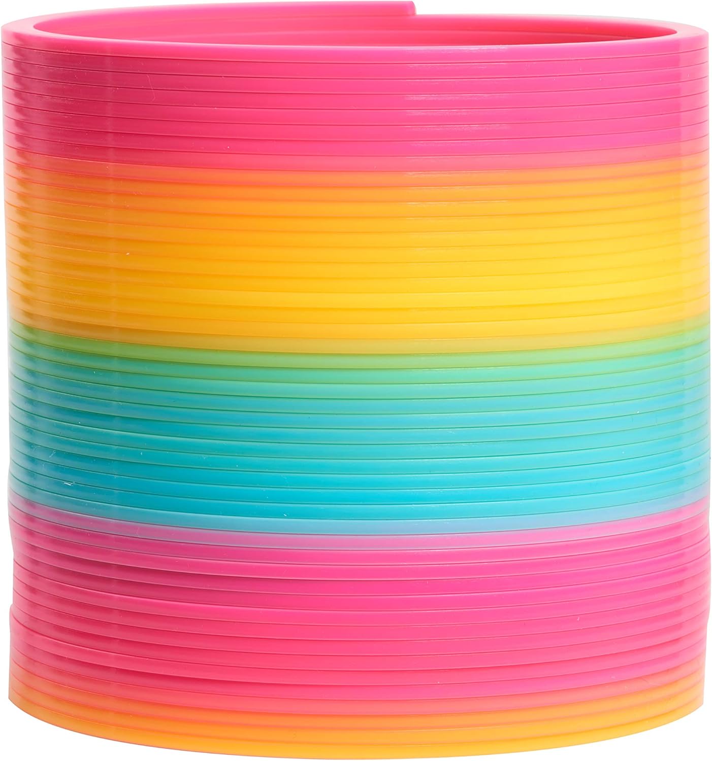Slinky The Original Walking Spring Toy, 5-inch Diameter Plastic Rainbow Slinky