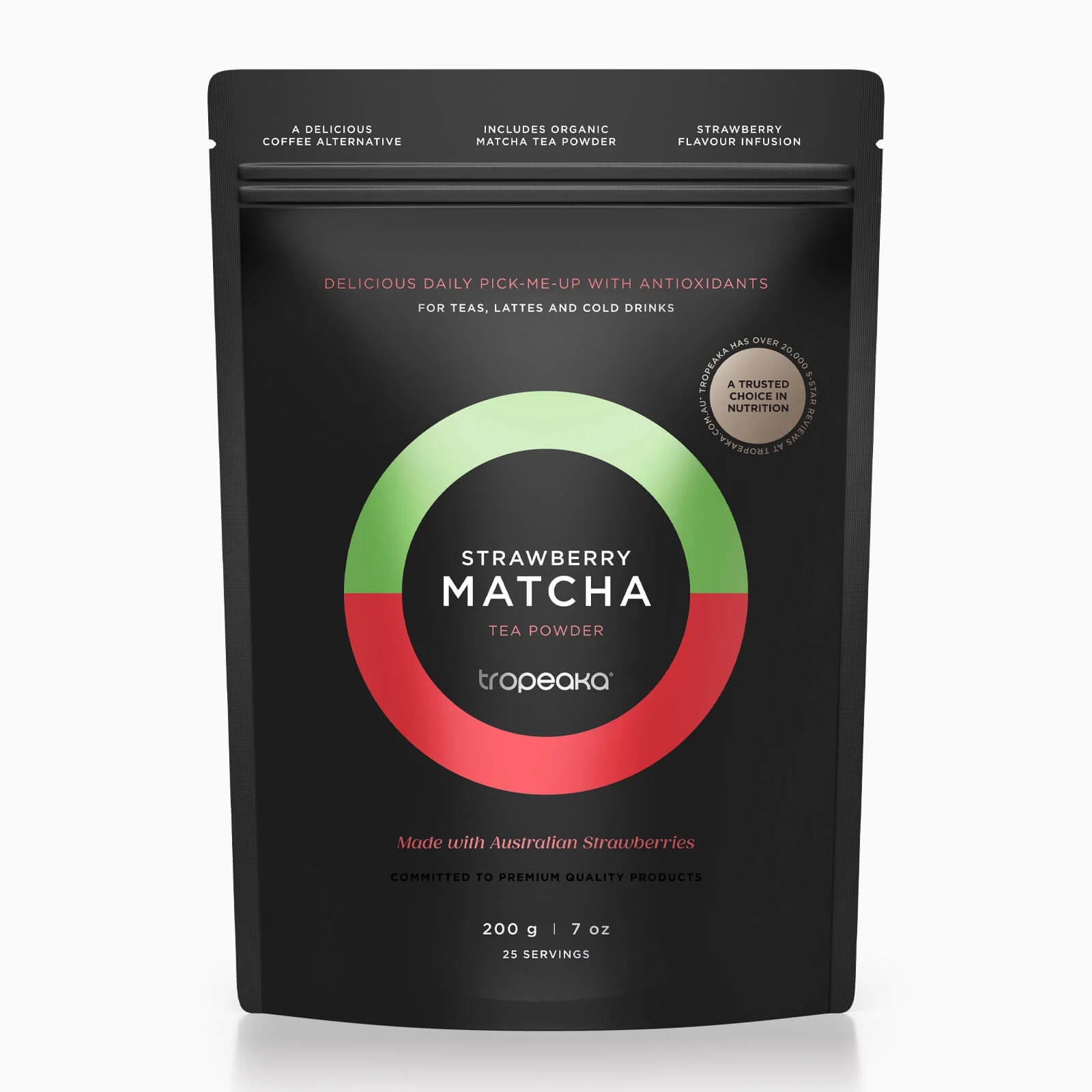 Tropeaka Strawberry Matcha Powder 200g